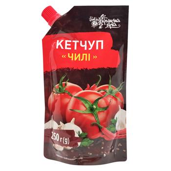 Кетчуп Українська Зірка чилі 250г - купити, ціни на Таврія В - фото 1