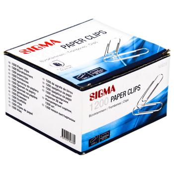 Sigma Paper Clips 28mm 1200pcs - buy, prices for METRO - photo 5