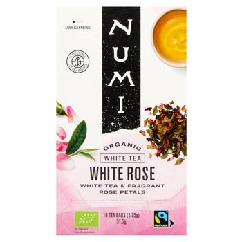 Numi White Rose Organic White Tea 16pc*2g - buy, prices for WINETIME - photo 2