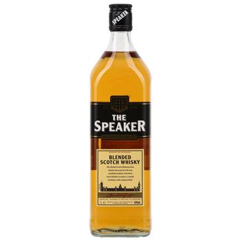 The Speaker Blended Scotch Whisky 40% 1l