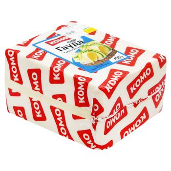 Сир гауда Комо Європейська брус 45% - купити, ціни на КОСМОС - фото 1