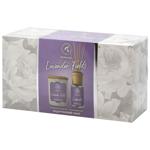 Aromatyka Lavender Fields Aroma Diffuser 50ml and Scented Candle 100g Set