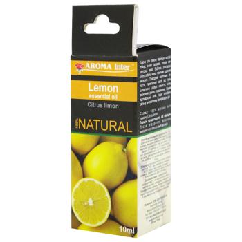 Олія ефірна Aroma Inter Лимон 10мл - купити, ціни на КОСМОС - фото 2