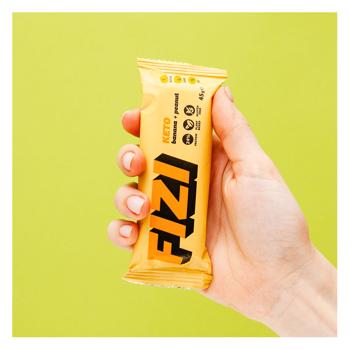 Fizi Keto Peanut and Banana Protein Bar 45g - buy, prices for Supermarket "Kharkiv" - photo 5