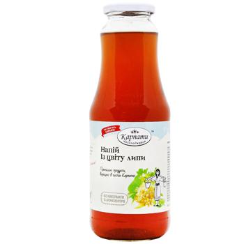 Karpaty Nasolodzhujsya Linden Blossom Drink 1l - buy, prices for Auchan - photo 1