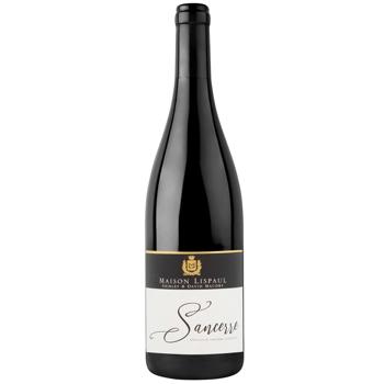 Вино Lispaul Sancerre Rouge червоне сухе 13% 0,75л - купити, ціни на WINETIME - фото 1