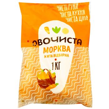 Морква в упаковці 1кг - купити, ціни на КОСМОС - фото 1