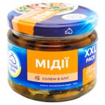 Vodnyi Svit Mussel Meat in Oil 250g