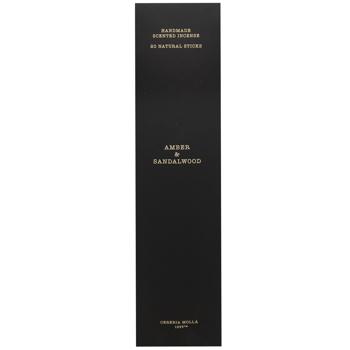 Аромапалочки Cereria Molla Amber & Sandalwood 20шт