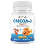 Риб'ячий жир для дітей Biotus Omega-3 300мг 120 гелевих капсул