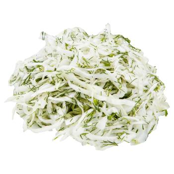 Салат из молодой капусты с укропом - купить, цены на Таврия В - фото 1