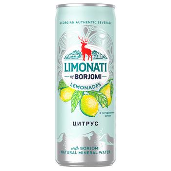 Borjomi Limonati Citrus Carbonated Drink 0.33l - buy, prices for Ideal - photo 1