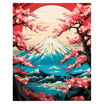 Набір для малювання Картина за номерами Гора Фудзі - купить, цены на Grono - фото 1