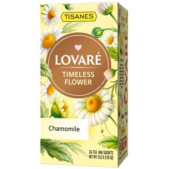 Чай травяной Lovare Timeless Flower из цветов ромашки 1,3г*24шт - купить, цены на Auchan - фото 1