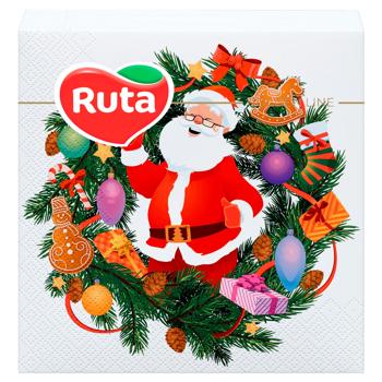 Ruta Cozy Christmas 2-Ply Napkins 20pcs 33*33cm - buy, prices for - photo 4