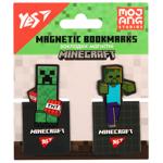 Закладки магнитные Yes Minecraft высечка 2шт