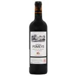 Вино Chateau Pomeys Moulis-en-Medoc Cru Bourgeois червоне сухе 14% 0,75л