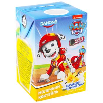 Коктейль молочний Danone Цуценячий Патруль вершково-ванільний 2,5% 212г - купити, ціни на КОСМОС - фото 2