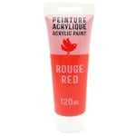 Auchan Red Acrylic Paint 120ml