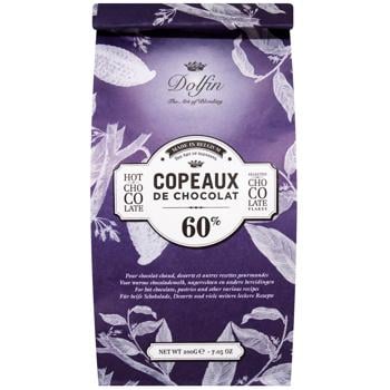 Dolfin Dark Chocolate Flakes 60% 200g - buy, prices for WINETIME - photo 2