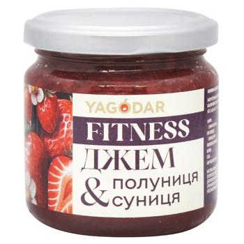 Yagodar Strawberry-Wild Strawberry Jam 200g - buy, prices for ULTRAMARKET - photo 1