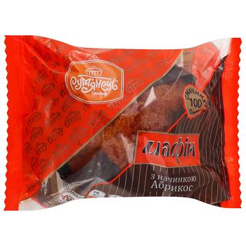 Маффин Румянец CaraMilk с начинкой Абрикос 100г
