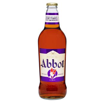 Пиво Greene King Abbot Ale светлое 5% 0,5л - купить, цены на NOVUS - фото 1