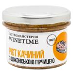 Winetime Duck Rillettes with Dijon Mustard 200g