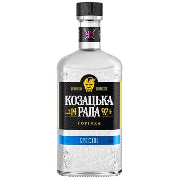 Водка особенная Казацкая Рада Special 0,5л 40%