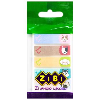 Закладки ZiBi Dogs бумажные 44х12мм 20 листов