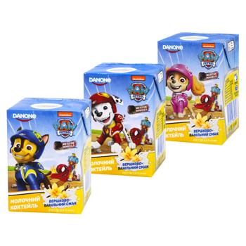 Danone Paw Patrol Cream and Vanilla Flavored Milk Cocktail 2.5% 212g - buy, prices for NOVUS - photo 1