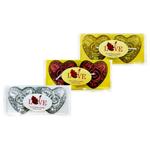 Свечи Заснеженное сердце 2шт в ассортименте