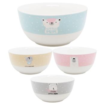 Zed Bear Bowl 600ml in Assortment