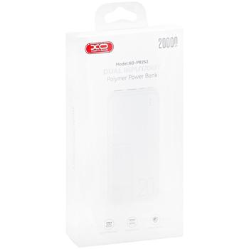 Универсальная мобильная батарея XO РR252 Black 20000 mAh 2xUSB-A - купить, цены на - фото 3