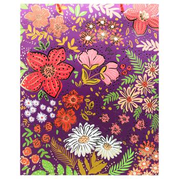 Пакет подарочный бумажный 26*32*10см 732M-5985 - купить, цены на КОСМОС - фото 4