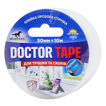 Стрічка Mustang Doctor Tape для тріщин та сколів 50мм*10м - купити, ціни на Auchan - фото 2