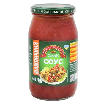 Соус Королівський Смак Шашличний 460г - купити, ціни на Auchan - фото 1