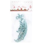 Feathers Turquoise Christmas Tree Pendant 14*6cm