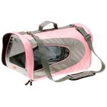 Cумка для котів Ferplast Beauty Small 42x24x27 см - рожево-сірий