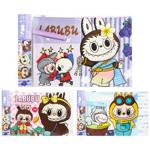 Папка для зошитів Labubu А4 на блискавці 24*34см в асортименті