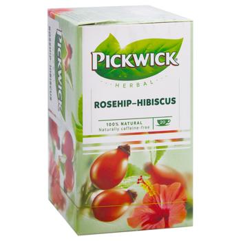 Чай травяной Pickwick Шиповник-гибискус 2,5г*20шт - купить, цены на ULTRAMARKET - фото 3