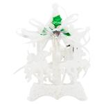 White Carousel Decoration 15*11*2cm YE483W