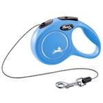 Flexi New Classic Cat Roulette Leash with Cord XS Up to 8kg 3m Blue