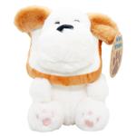 Dog Soft Toy with Toast 20cm C46608