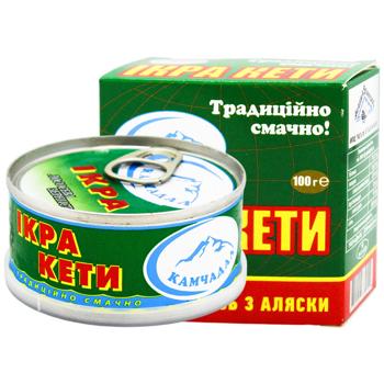 Ікра кети Камчадал зерниста 100г