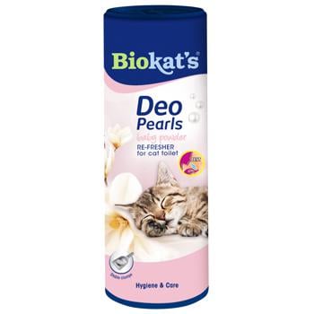 Дезодорант Biokat's Deo Pearls для котячого туалету з ароматом дитячої присипки 700г - купити, ціни на MasterZoo - фото 1