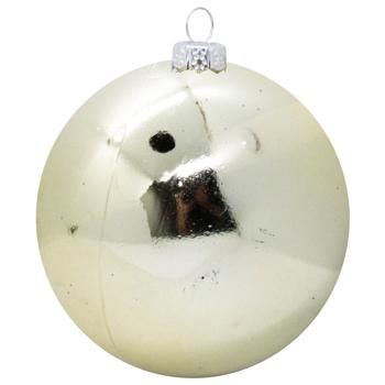 Champagne Plastic Christmas Tree Ball 7cm in assortment - buy, prices for METRO - photo 3