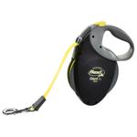 Flexi Neon Giant Roulette Leash with Tape XL from 50kg 8m Black