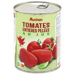 Томаты Auchan консервированные очищенные 476г