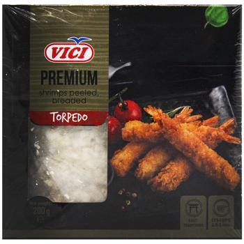 Vici Torpedo Peeled Shrimp in Breadcrumbs 200g - buy, prices for - photo 2